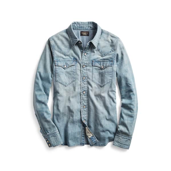 Ralph Lauren Indigo Denim Western Shirt