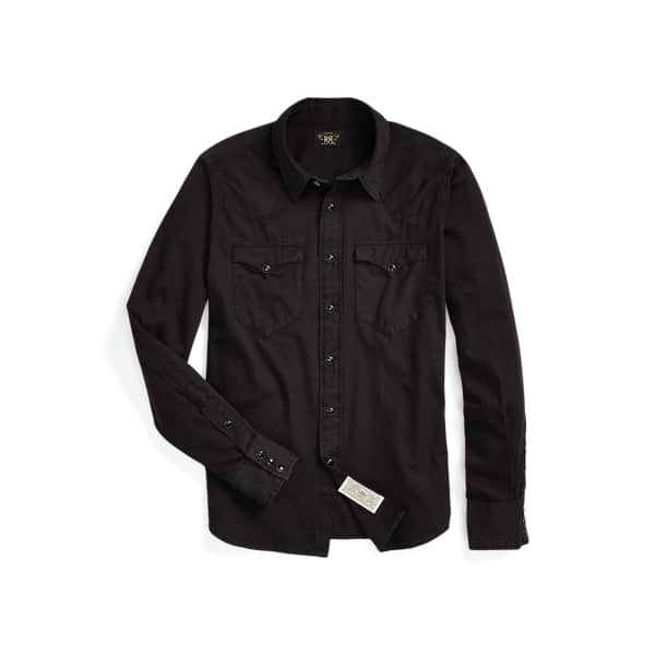 Ralph Lauren Cotton Twill Western Shirt
