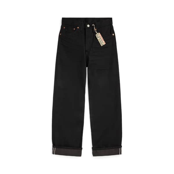 Ralph Lauren High Boy Fit Black Selvedge Jean