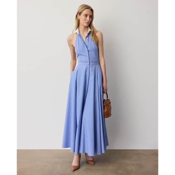 Ralph Lauren Eldred Cotton Day Dress