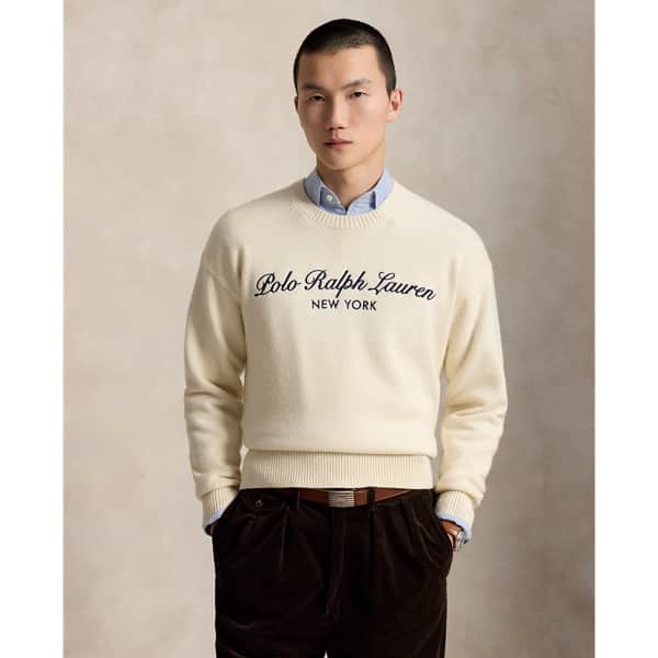 Ralph Lauren Relaxed Fit Wool-Cotton Sweater