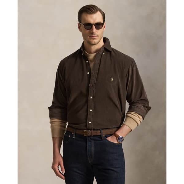 Ralph Lauren Fine-Wale Corduroy Shirt