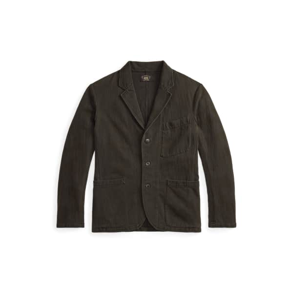 Ralph Lauren Knit Herringbone Twill Blazer