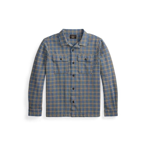 Ralph Lauren Plaid Twill Camp Shirt