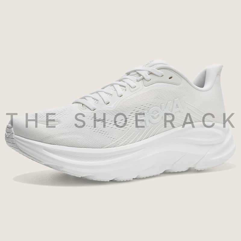 HOKA Clifton 11 Men's Running Shoes White/White 1176572-WWH New with Box