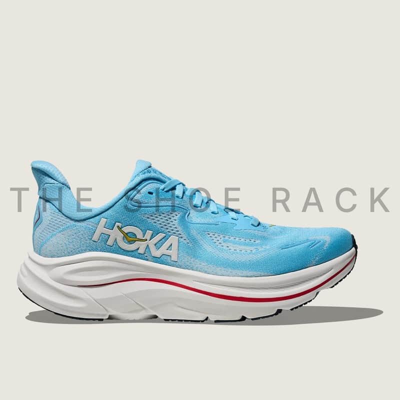 HOKA Clifton 10 Women's Running Shoes Soaring Blue/Frost 1162031-SBLF