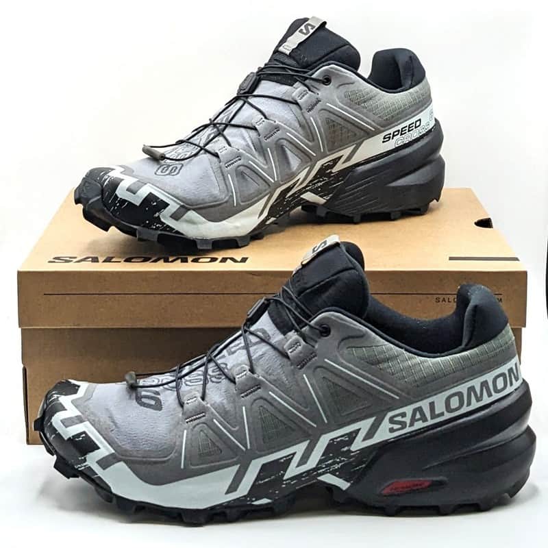Salomon "Speedcross 6" Men’s Moderate Terrain Running Shoe [Quiet Shade] - NEW
