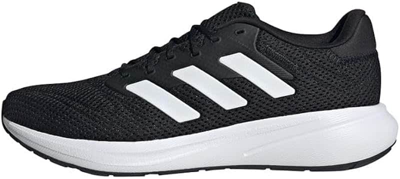 Mens Response Runner Running Sneakers Shoes - Black