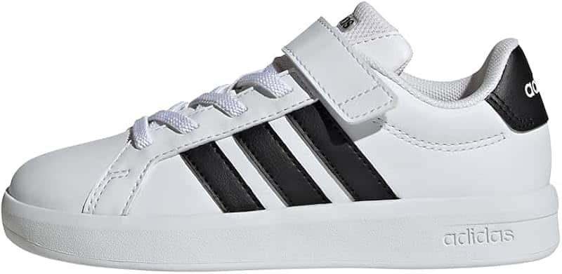 Boys Grand Court 3.0 Children Sneakers Shoes Casual - White