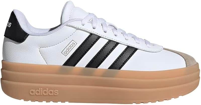 Kids Girls Vl Court Bold Sneakers Shoes Casual - Black