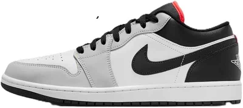 Air Jordan 1 Low Men's Shoes (Neutral Grey/Summit White/Infrared 23/Black)