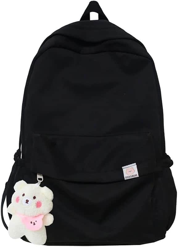 Aesthetic Cute School Backpack for Teens Girls Laptop Bag