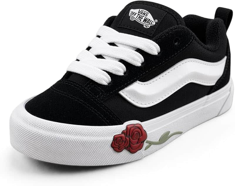 Kids' Knu Skool Elastic Lace Rose Shoe