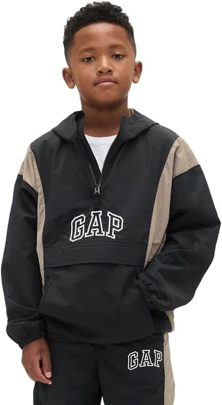 Boys' Nylon Anorak Jacket