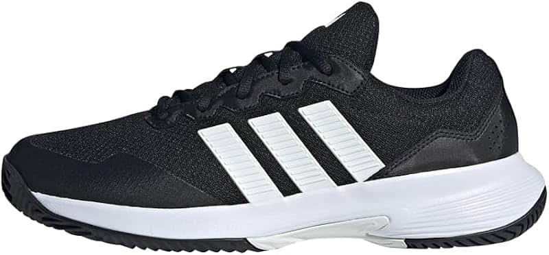 Mens Gamecourt 2.0 Tennis Sneakers Shoes - Black