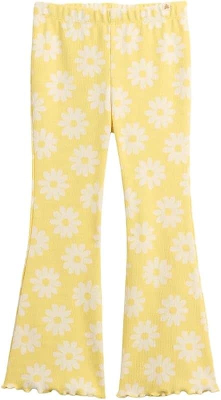 Baby Girls' Ribbed Flare Legging