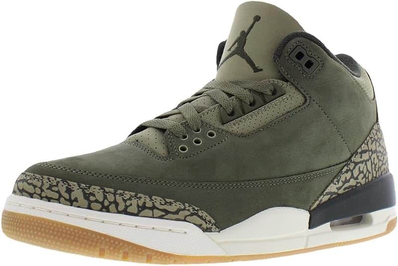 Air Jordan 3 Retro Leather Mens Shoes