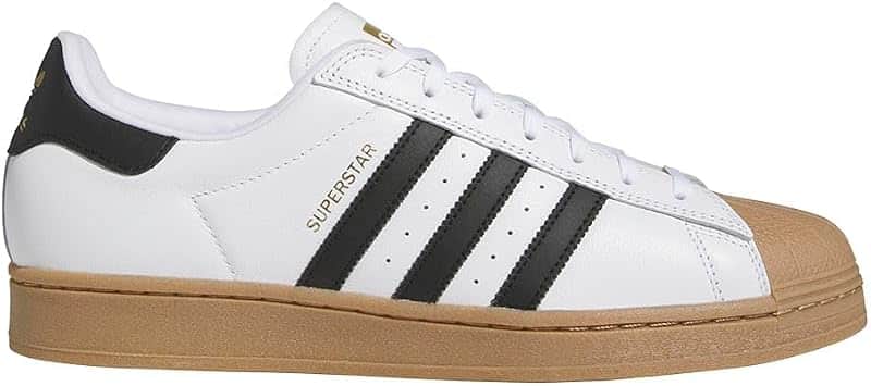 Mens Superstar Adv Skate Sneakers Shoes - White