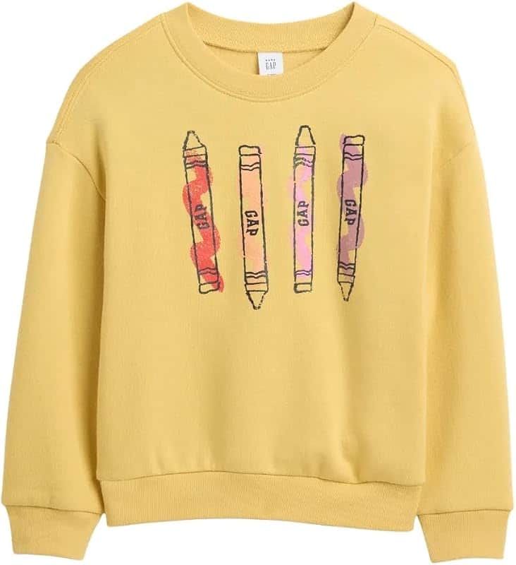 Girls' Logo Crewneck Sweatshirt