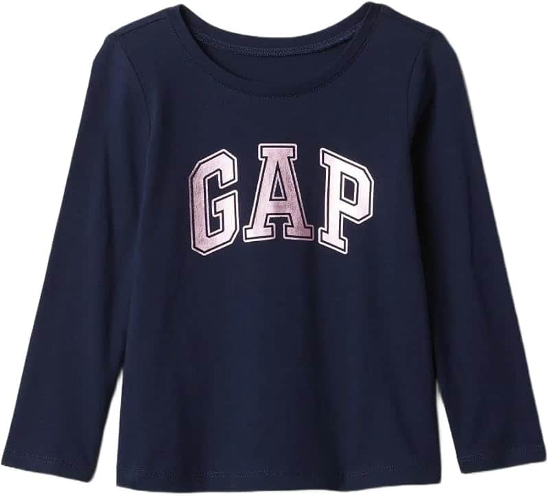 Girls' Long Sleeve Logo Dress