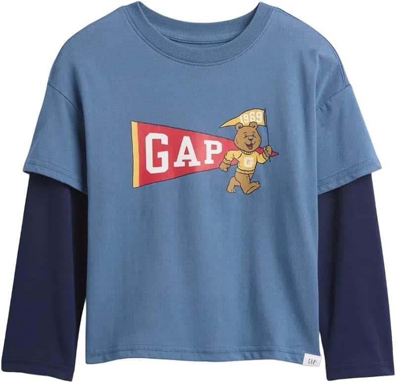 Baby Boys' 2-in-1 Knit Graphic Tee