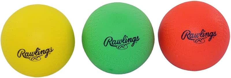 HIT TRAINER Foam Baseballs | Indoor/Outdoor Use | 3-Pack