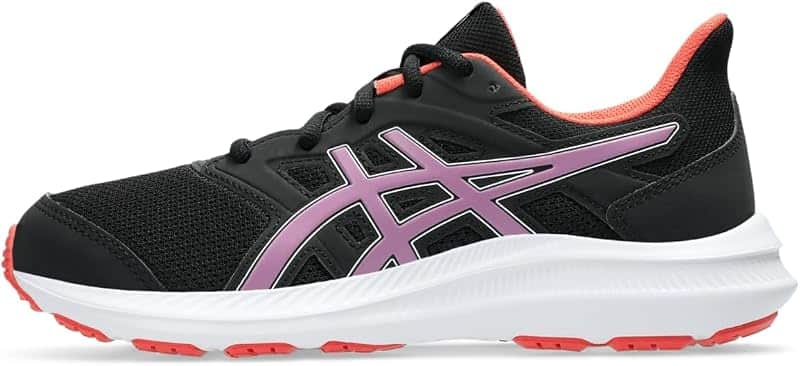 Kid's JOLT 4 Grade School Running Shoes, 6, Black/UBE