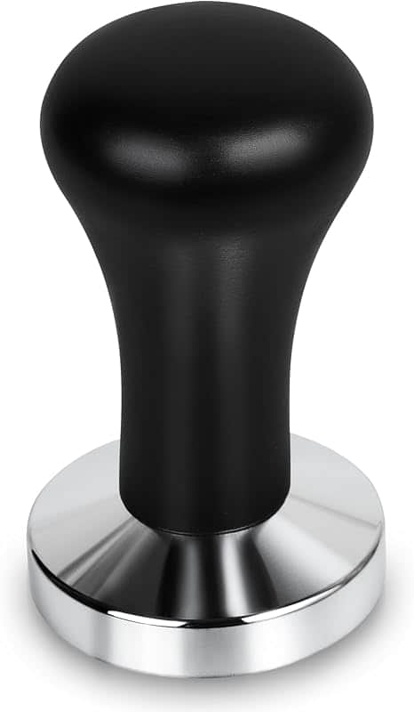 51mm Espresso Tamper, Espresso Machine Accessories, Espresso Tamper with Wood Handle, Dur…