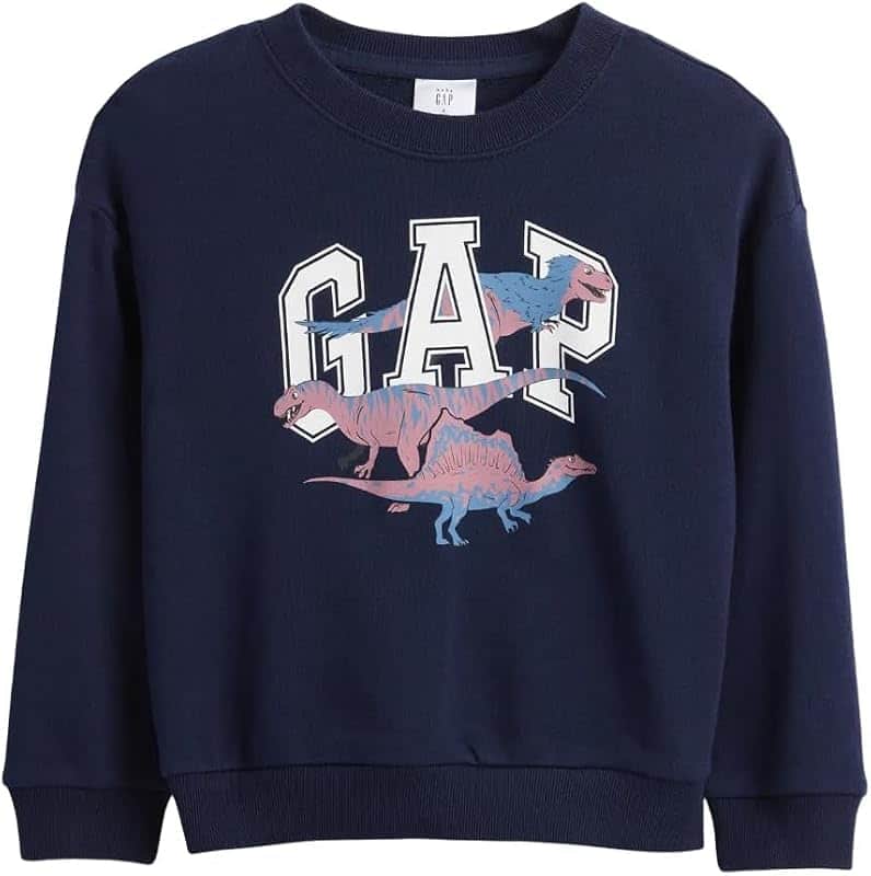Baby Boys' Oversized Crewneck Logo Sweatshirt