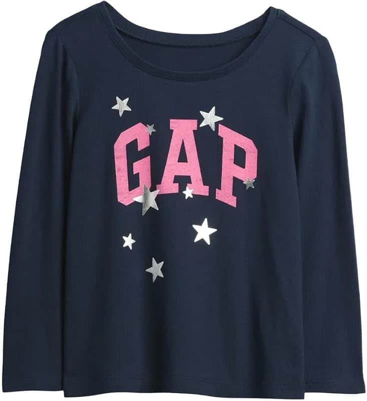 Baby Girls' Long Sleeve Logo Tee T-Shirt