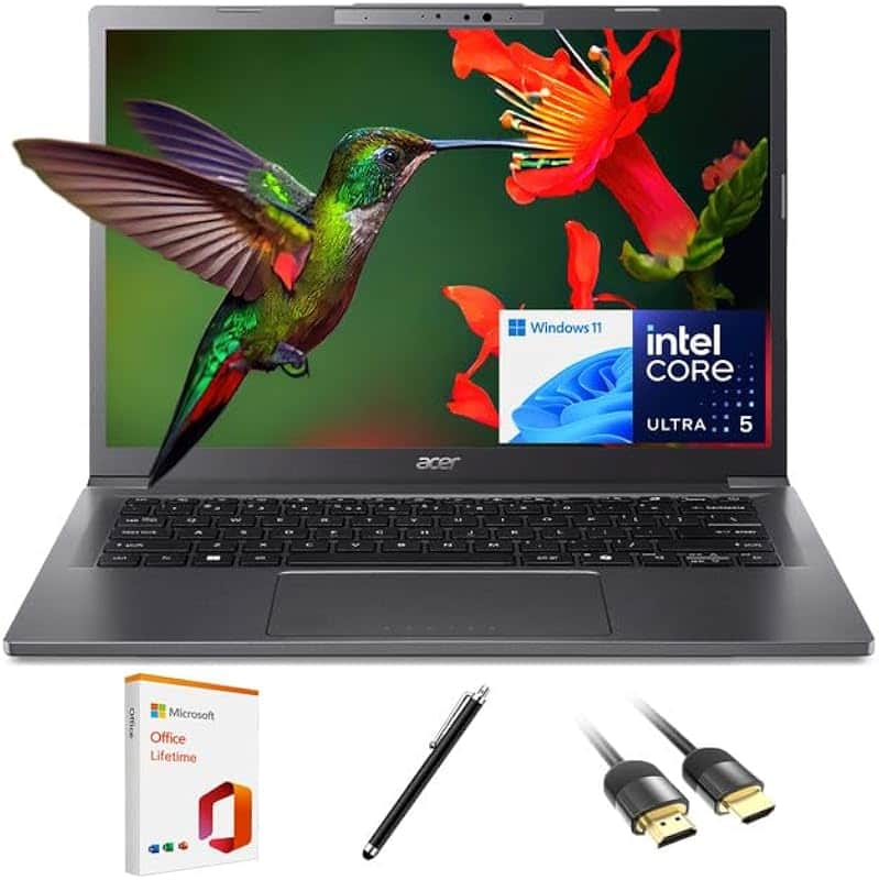 Aspire 14" FHD Touchscreen Laptop, Intel Core Ultra 5 226V, ARC 130V