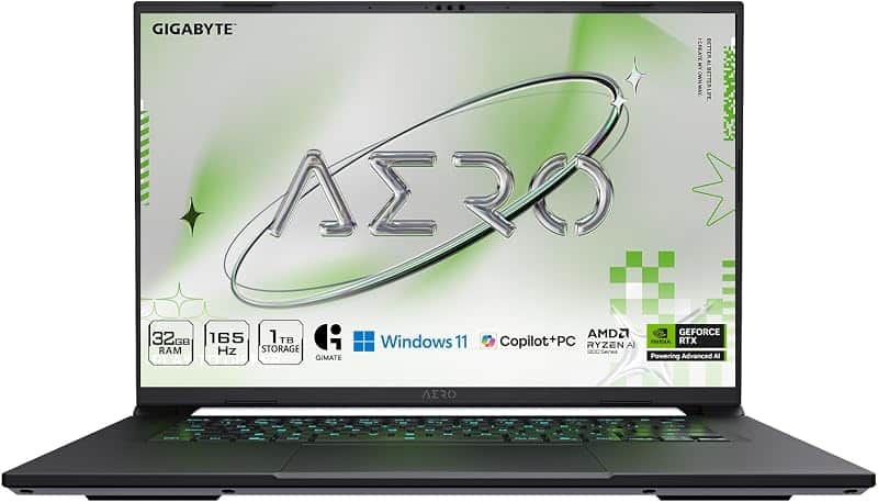 AERO X16 - AMD Ryzen AI 9 HX 370 GeForce RTX 5070 16" Laptop