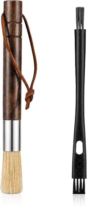 2PCS Coffee Grinder Brush Set Espresso Brush Cleaner Accessories
