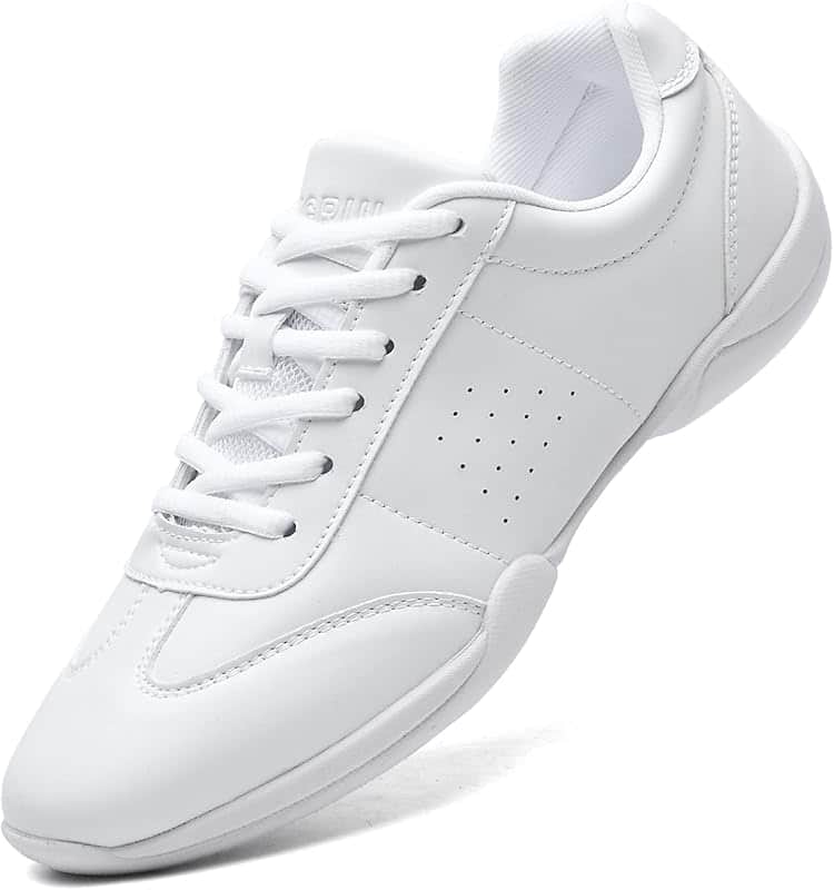 Cheer Shoes Girls White Cheerleading Shoes for Women Cheer Sneakers