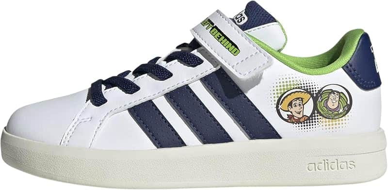 Boys Marvel Avengers Grand Court Sneakers Shoes - Green