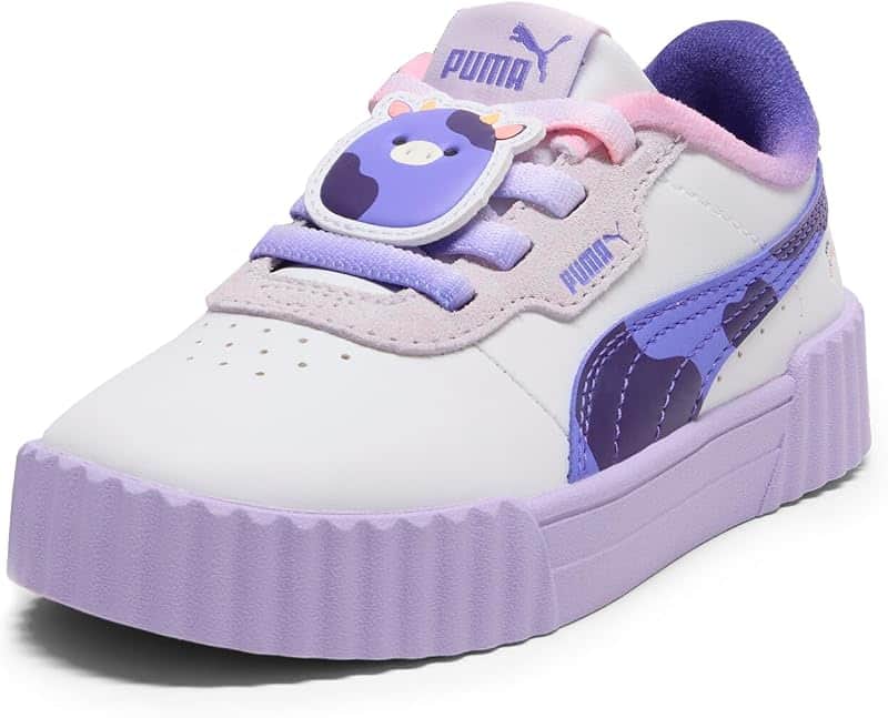 Kids Girls Carina 3.0 Ingred Sneakers Shoes Casual - Purple, White