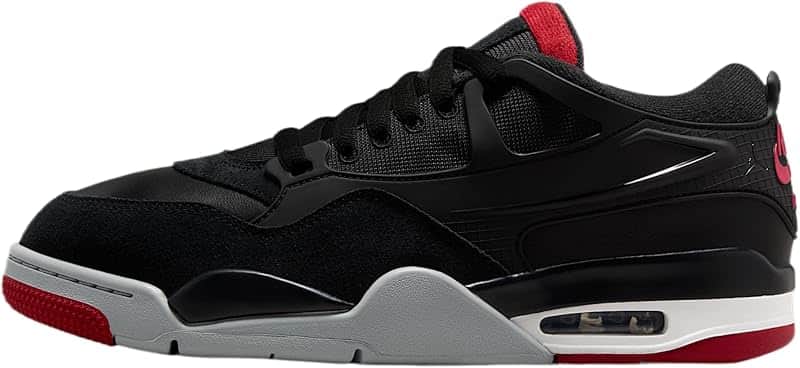 Air Jordan 4 RM Men's Shoes (FQ7939-060, Black/Anthracite/Varsity Red)
