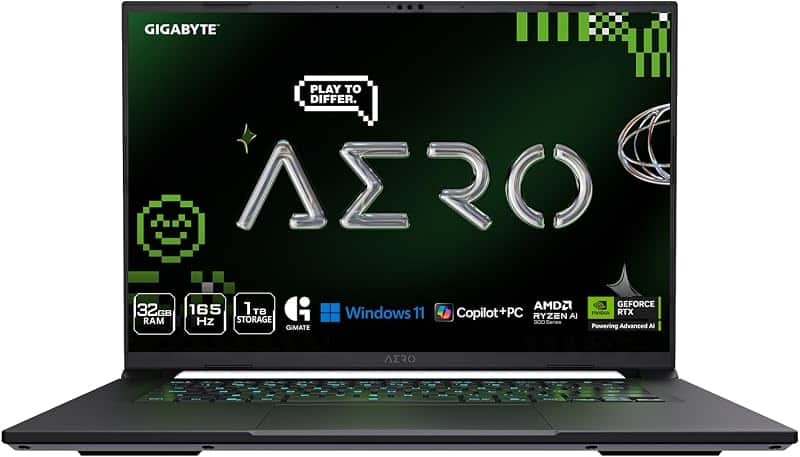AERO X16 - AMD Ryzen AI 9 HX 370 GeForce RTX 5070 16" Laptop