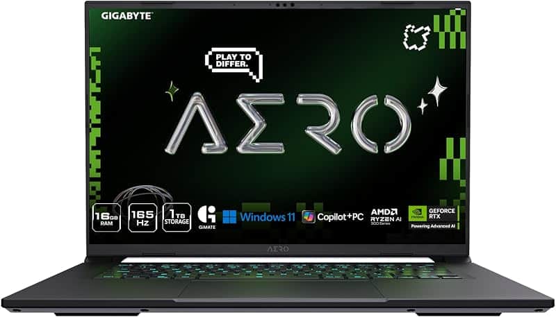 AERO X16 - AMD Ryzen AI 7 350 GeForce RTX 5060 16" Laptop