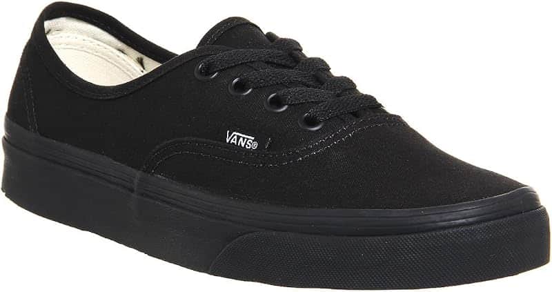 Unisex Authentic Skate Shoe (8 D(M), Black/Black)