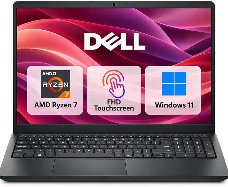 Inspiron 15.6" Touchscreen FHD Laptop | 8-Core AMD Ryzen 7 7730U(Beats Beats i7-1355U) |…