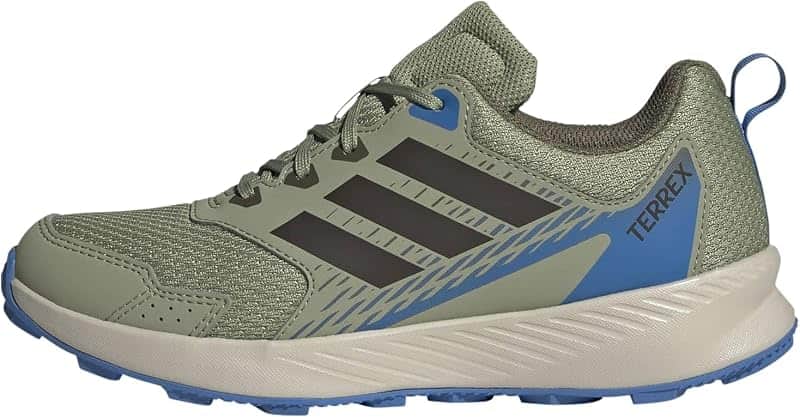 Boys Terrex Tracefinder Trail Sneakers Shoes - Black