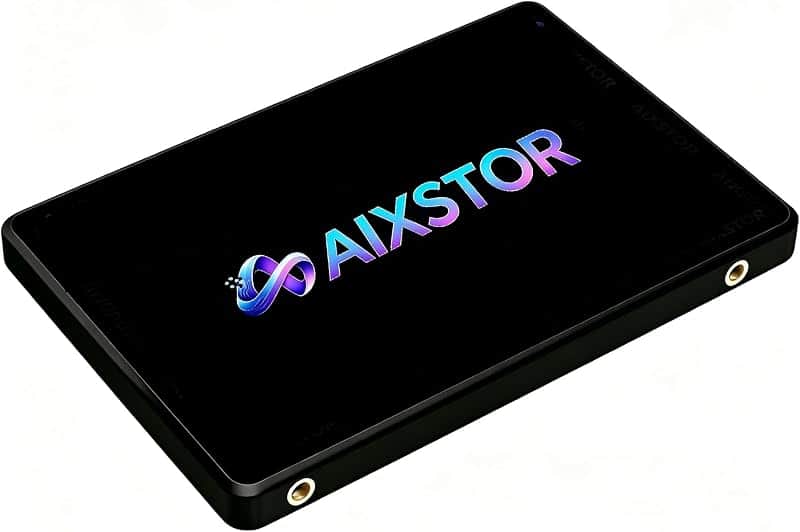 AIXSTOR SSD 512GB 2.5" SATA III Internal SSD Solid State Drive 6Gb/s | Compatible with Wi…