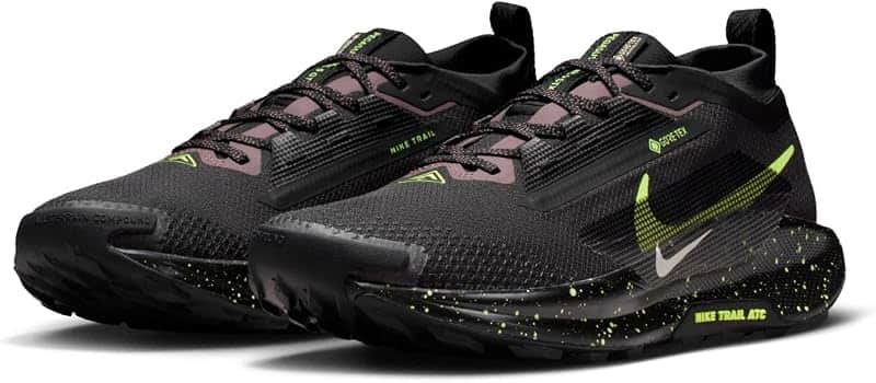 Pegasus Trail 5 Gore-TEX Men's Waterproof Running Shoes (Black/Phantom/Tattoo/Volt Ice)