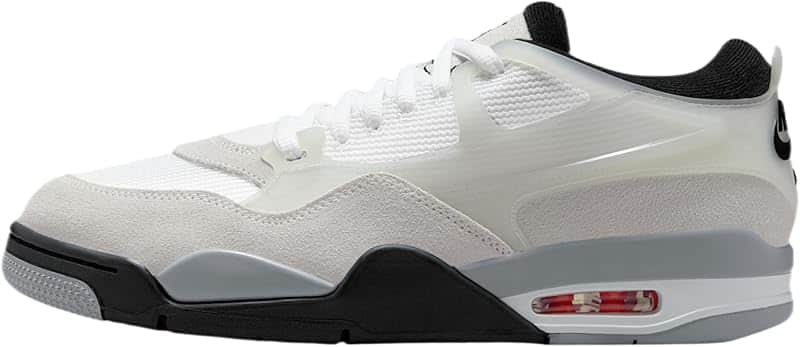 Air Jordan 4 RM Men's Shoes (White/Infrared 23/Light Smoke Grey/Black)