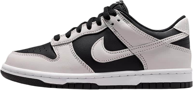 Dunk Low Big Kids' Shoes (Black/Platinum Tint/White/Platinum Tint)