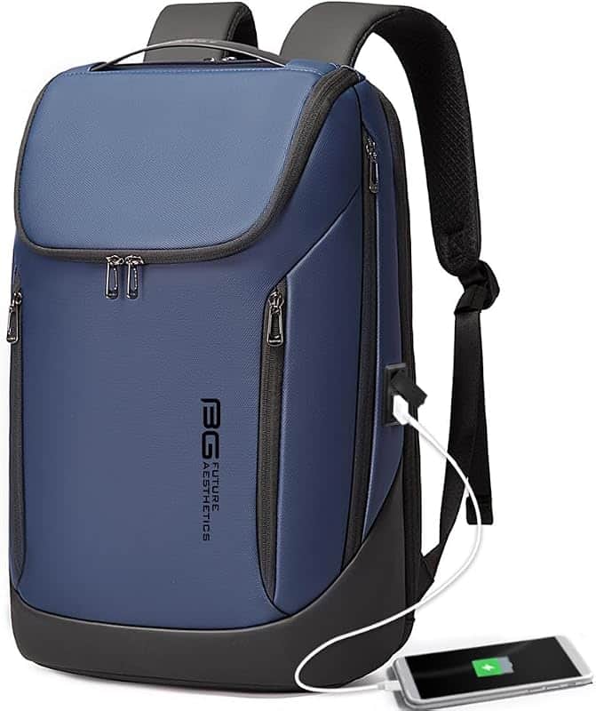 Business Smart Backpack Waterproof fit 15.6 Inch Laptop Backpack with USB Charging Port,T…