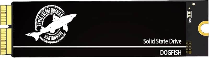 DOGFISH 512GB A1466 SSD NVMe PCIe Gen3x4 Compatible with Apple MacBook Air (Mid 2013-2017…