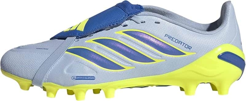League Fold-Over Tongue Artificial Ground Sneakers Shoes - Blue