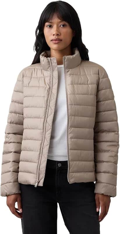 Women's Logo Lightweight Puffer Jacket